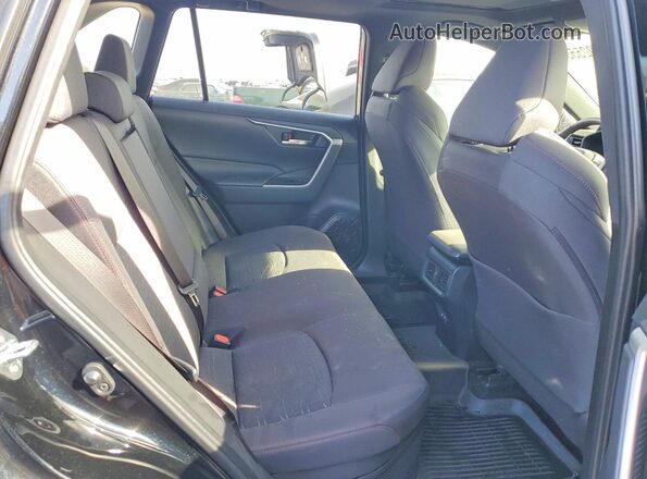 JTMAB3FV6ND110313 2022 TOYOTA RAV4 Black Вид задніх сидінь