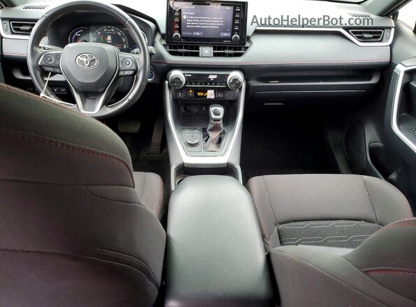 JTMAB3FV8MD035919 2021 TOYOTA RAV4 Black Dashboard view