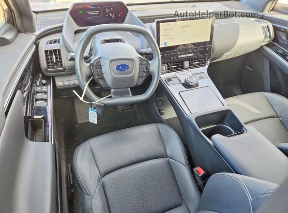 JTMABABA1RA061939 2024 SUBARU SOLTERRA Black წინა პანელის ხედი
