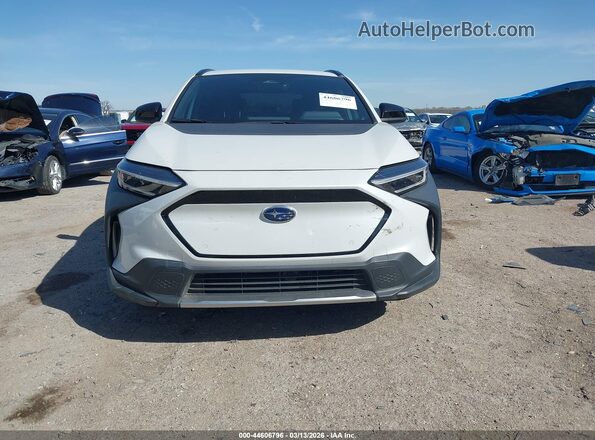JTMABABA1RA062699 2024 SUBARU SOLTERRA White Widok zestawu wskaźników