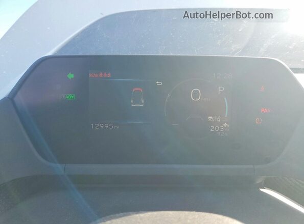 JTMABABA2RA055423 2024 SUBARU SOLTERRA White Instrument cluster view