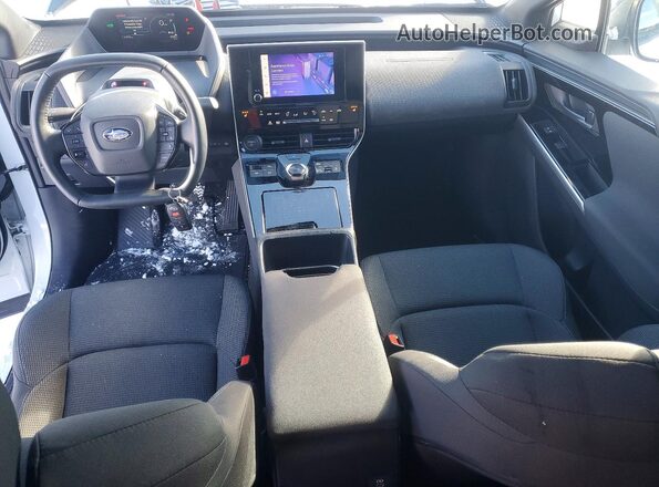 JTMABABA2RA055423 2024 SUBARU SOLTERRA White Dashboard view