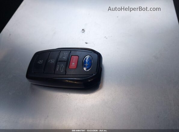 JTMABABA2RA067006 2024 SUBARU SOLTERRA Red Вид панелі приладів