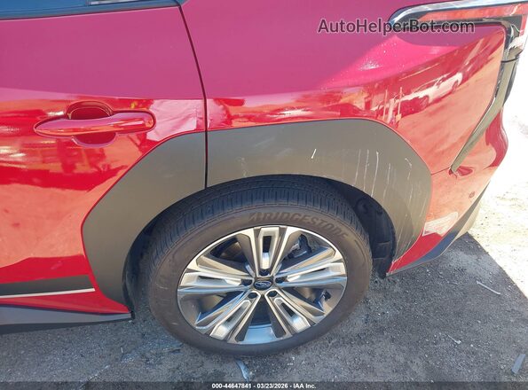 JTMABABA2RA067006 2024 SUBARU SOLTERRA Red Вид спереду
