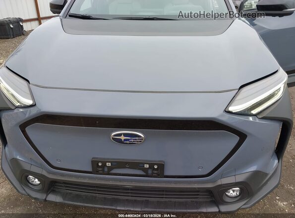JTMABABA7RA061931 2024 SUBARU SOLTERRA Gray Widok z przodu