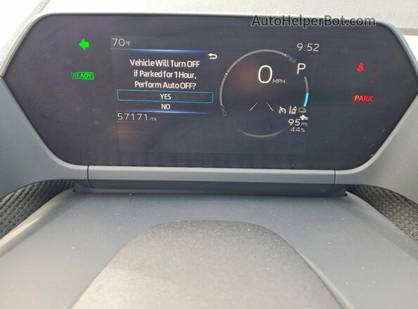 JTMABABA9PA026630 2023 SUBARU SOLTERRA Blue Widok zestawu wskaźników