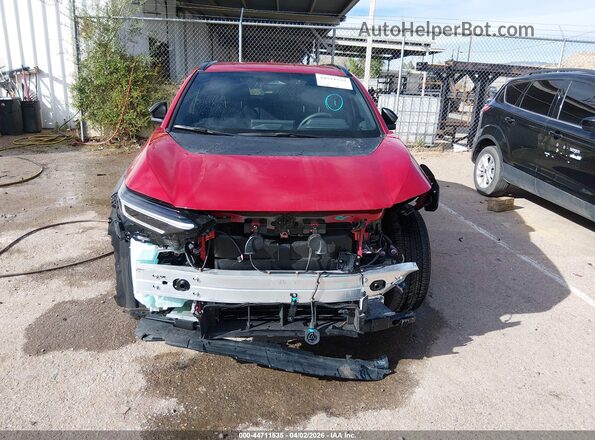 JTMABABAXRA054035 2024 SUBARU SOLTERRA Red Вид задньої частини салону