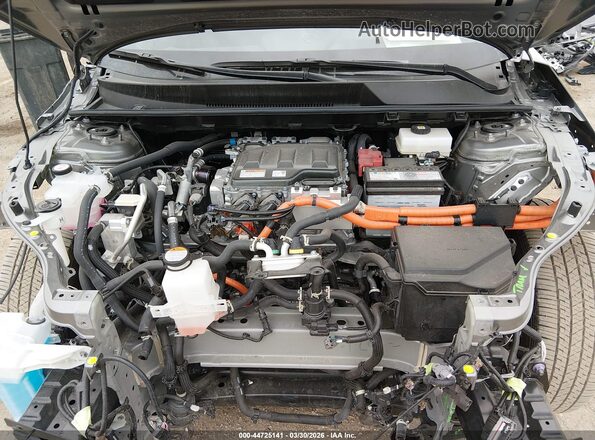 JTMABACA0SA106776 2025 TOYOTA BZ4X Gray Вид ззаду