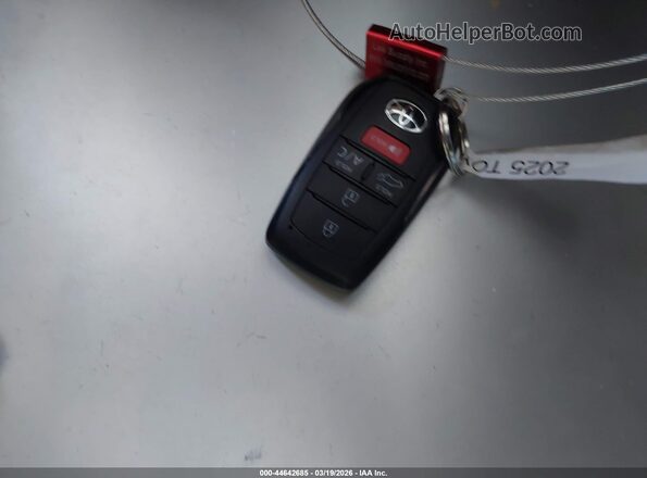 JTMABACA2SA094369 2025 TOYOTA BZ4X Gray წინა პანელის ხედი