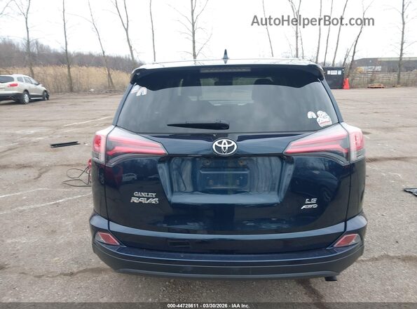JTMBFREV8JD243050 2018 TOYOTA LE Dark Blue 