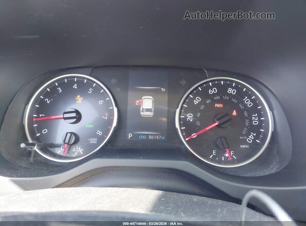 JTMC1RFV6KD022906 2019 TOYOTA LE White Հետևի նստատեղերի տեսք