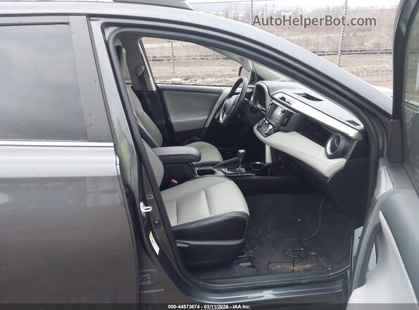 JTMDJREV3HD124176 2017 TOYOTA LIMITED Gray Widok wnętrza z przodu