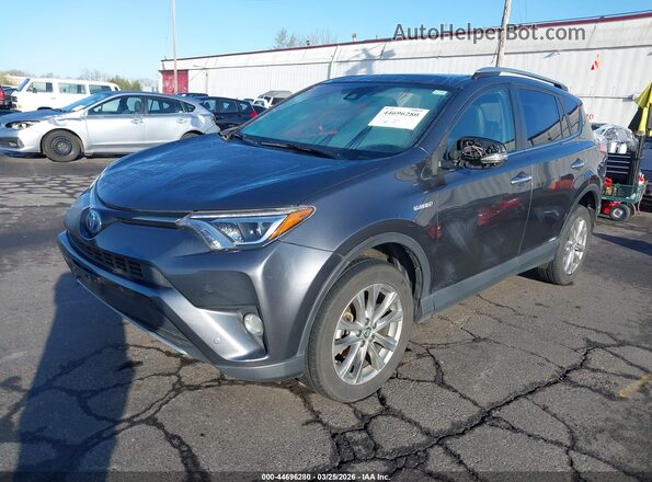 JTMDJREVXGD039964 2016 TOYOTA LIMITED Gray Vista tres cuartos delantera izquierda