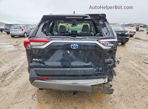 JTMDWRFV1KD506178 2019 TOYOTA LIMITED Black Вид ззаду