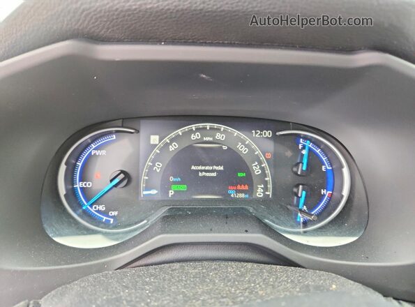 JTMDWRFV1KD506178 2019 TOYOTA LIMITED Black Вид щитка приладів