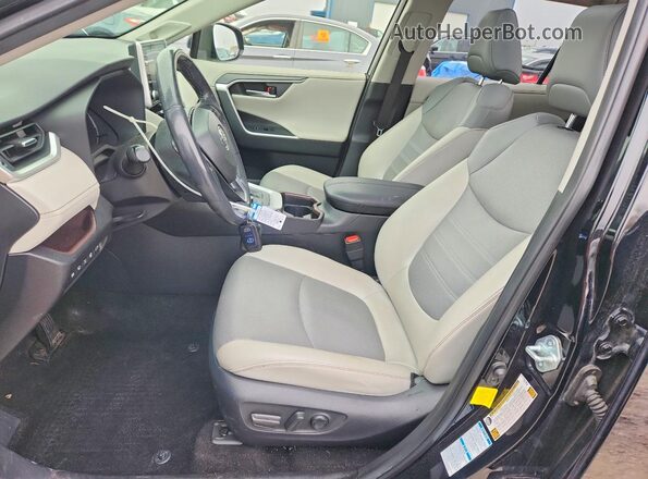 JTMDWRFV1KD506178 2019 TOYOTA LIMITED Black Вид салону спереду