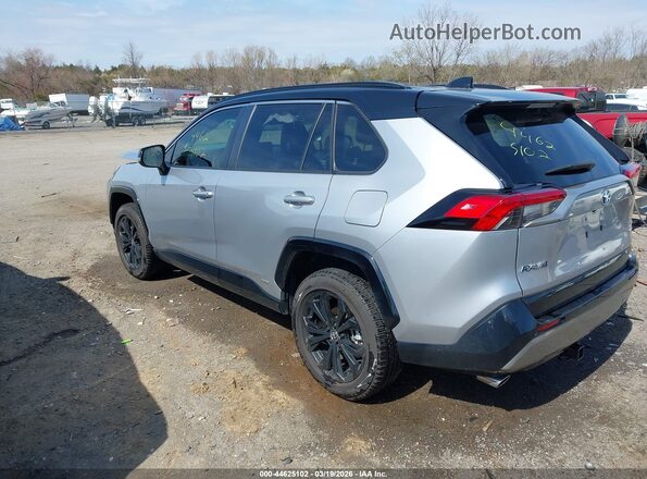 JTME6RFV0PD538101 2023 TOYOTA RAV4 HYBRID Silver Trasero izquierdo