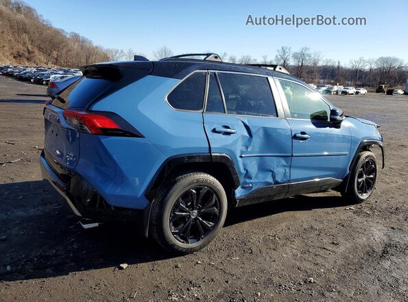 JTME6RFV1RD561664 2024 TOYOTA RAV4 Синий Задняя правая четверть