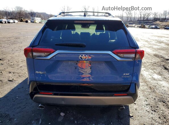JTME6RFV1RD561664 2024 TOYOTA RAV4 Синий Вид сзади