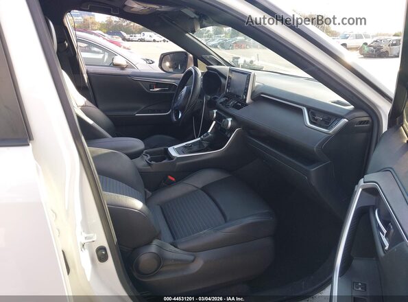 JTME6RFV5MD515778 2021 TOYOTA RAV4 White Widok wnętrza z przodu