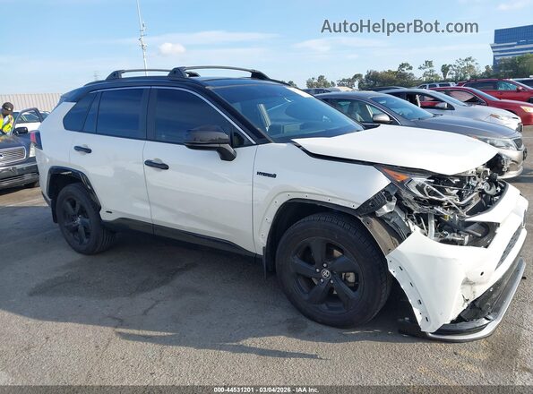 JTME6RFV5MD515778 2021 TOYOTA RAV4 White Widok wnętrza z tyłu