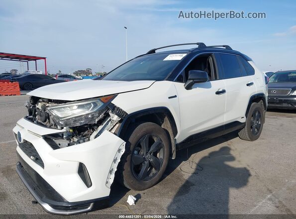 JTME6RFV5MD515778 2021 TOYOTA RAV4 White Widok wnętrza 360 stopni