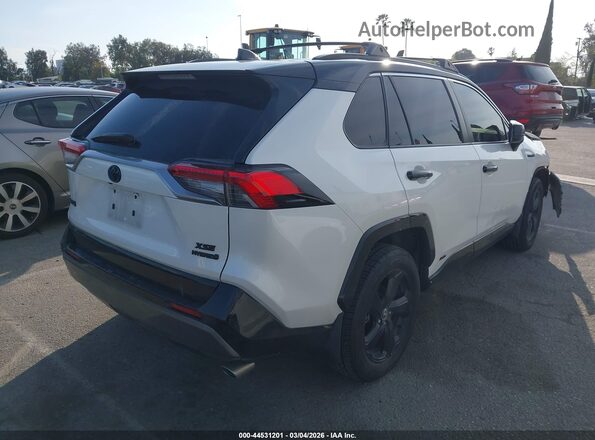 JTME6RFV5MD515778 2021 TOYOTA RAV4 White Tył prawy