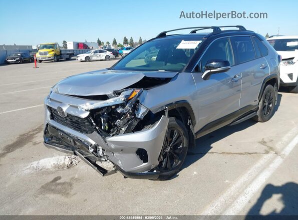 JTME6RFV5SD577162 2025 TOYOTA RAV4 HYBRID Silver Front left