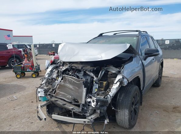JTME6RFV6PJ033116 2023 TOYOTA RAV4 HYBRID Silver Առջևի ձախ երեք քառորդ տեսարան