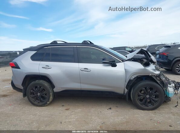 JTME6RFV6PJ033116 2023 TOYOTA RAV4 HYBRID Silver Սալոնի հետևի տեսք