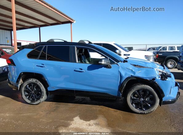 JTME6RFV9PJ026743 2023 TOYOTA RAV4 HYBRID Blue Սալոնի հետևի տեսք