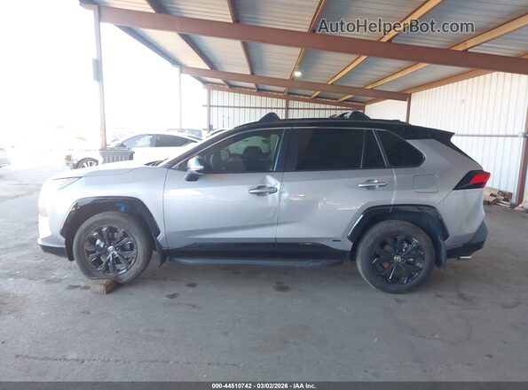 JTME6RFVXSD577464 2025 TOYOTA RAV4 HYBRID Серебряный Панорамный вид салона 360°