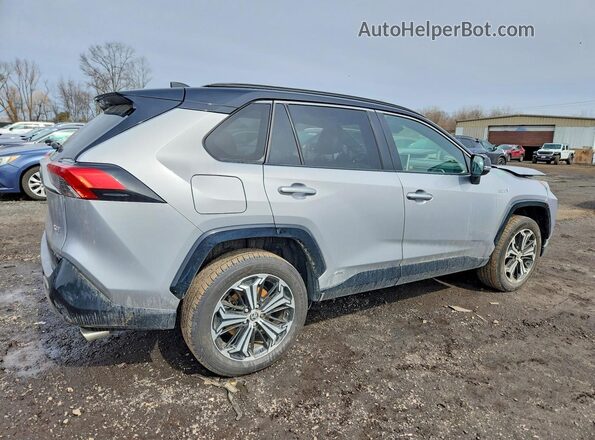 JTMEB3FV1MD048142 2021 TOYOTA RAV4 Silver Հետևի աջ