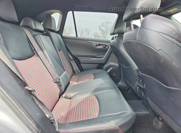 JTMEB3FV1MD048142 2021 TOYOTA RAV4 Silver Հետևի նստատեղերի տեսք