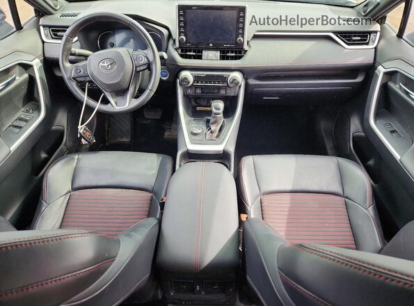 JTMEB3FV1MD048142 2021 TOYOTA RAV4 Silver Առջևի վահանակի տեսք