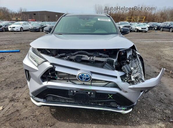 JTMEB3FV1MD048142 2021 TOYOTA RAV4 Silver Դիմացի տեսք