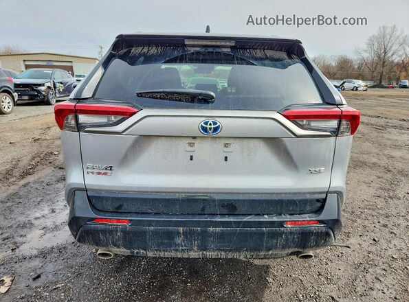 JTMEB3FV1MD048142 2021 TOYOTA RAV4 Silver Հետևի տեսք