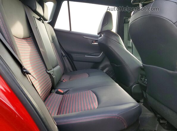 JTMEB3FV2PD112418 2023 TOYOTA RAV4 Red უკანა სალონის ხედი