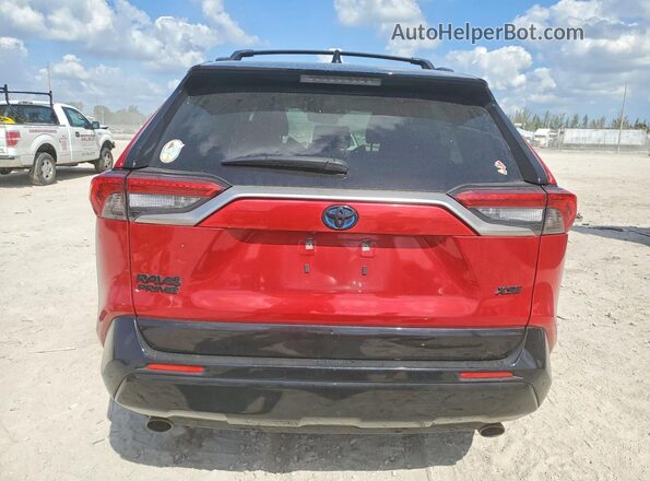 JTMEB3FV4MD056333 2021 TOYOTA RAV4 Red Հետևի տեսք