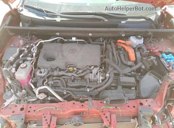 JTMEB3FV4MD056333 2021 TOYOTA RAV4 Red Շարժիչի բաժամունքի տեսք
