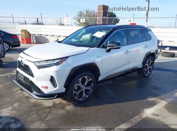 JTMEB3FV6PD157278 2023 TOYOTA RAV4 PRIME White წინა მარცხენა ხედი სამი მეოთხედიდან