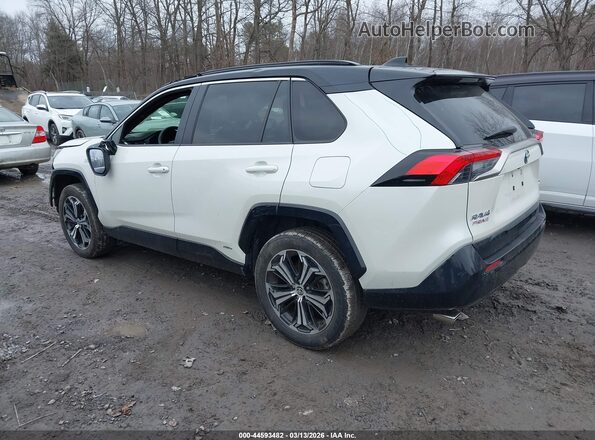 JTMEB3FV7ND101105 2022 TOYOTA RAV4 PRIME White Հետևի ձախ