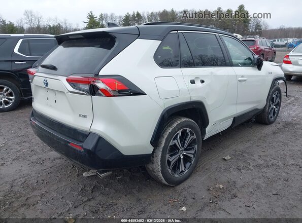 JTMEB3FV7ND101105 2022 TOYOTA RAV4 PRIME White Հետևի աջ