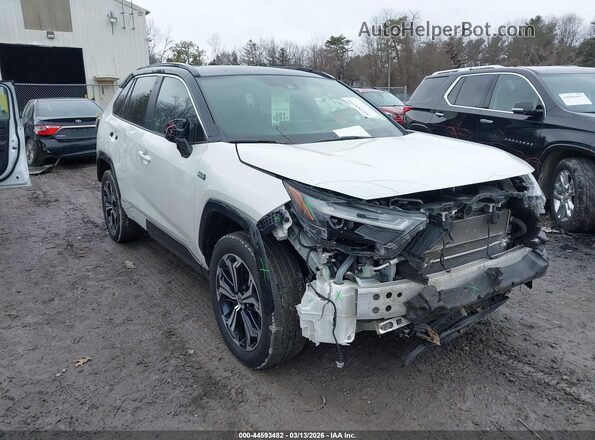 JTMEB3FV7ND101105 2022 TOYOTA RAV4 PRIME White Դիմացի տեսք