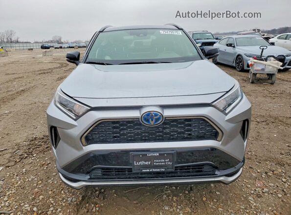 JTMEB3FV9MD037485 2021 TOYOTA RAV4 Gray Դիմացի տեսք