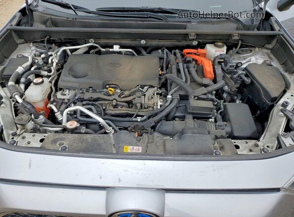 JTMEB3FV9MD037485 2021 TOYOTA RAV4 Gray Շարժիչի բաժամունքի տեսք