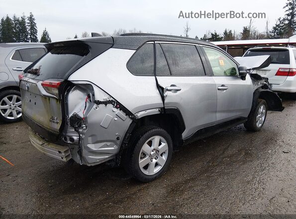 JTMEWRFV1KD509618 2019 TOYOTA RAV4 HYBRID Silver Trasero derecho
