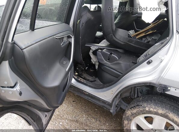 JTMEWRFV1KD509618 2019 TOYOTA RAV4 HYBRID Silver Vista de la etiqueta del VIN