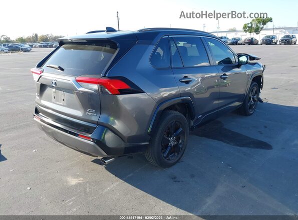 JTMEWRFV4LJ038812 2020 TOYOTA RAV4 HYBRID Gray Trasero derecho