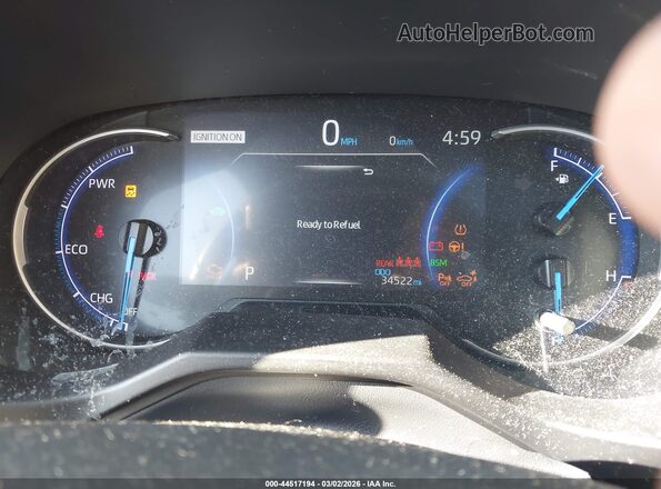 JTMEWRFV4LJ038812 2020 TOYOTA RAV4 HYBRID Gray Vista de los asientos traseros